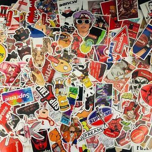 50 Supreme Stickers - Huge Variety of Hype Inspired Vinyl Decals